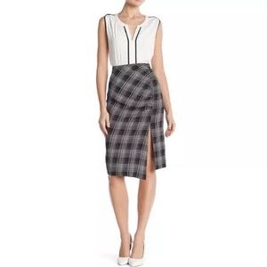 Nanette Lepore Rosa Plaid Skirt